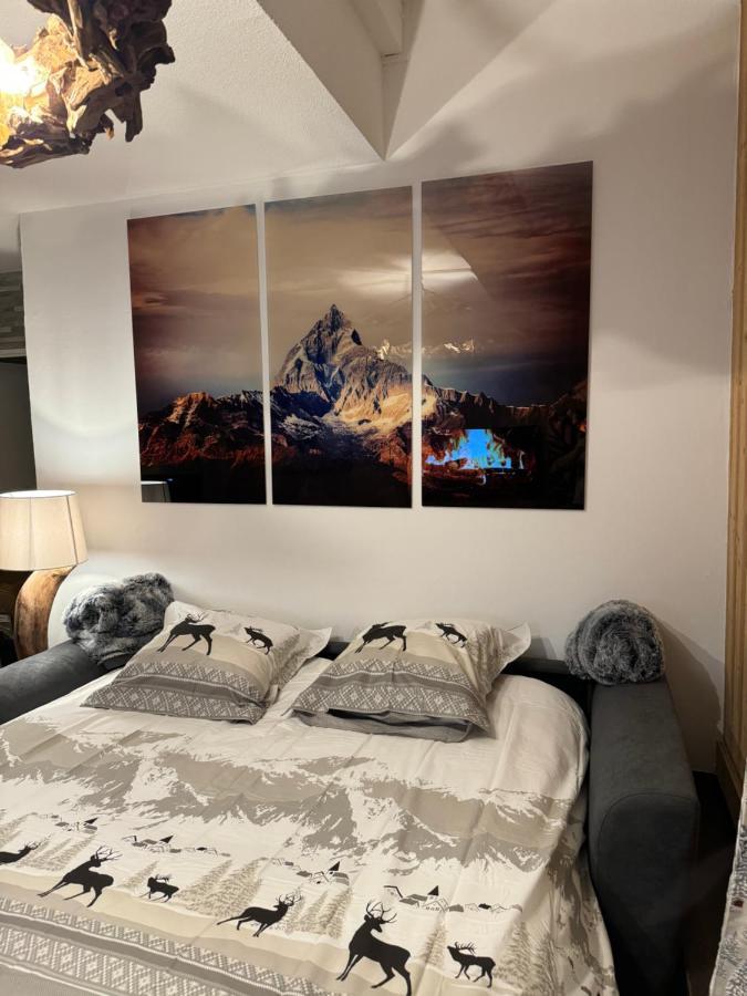 Cocon Au Coeur De Chamonix Avec Parking Gratuit Apartment Екстериор снимка