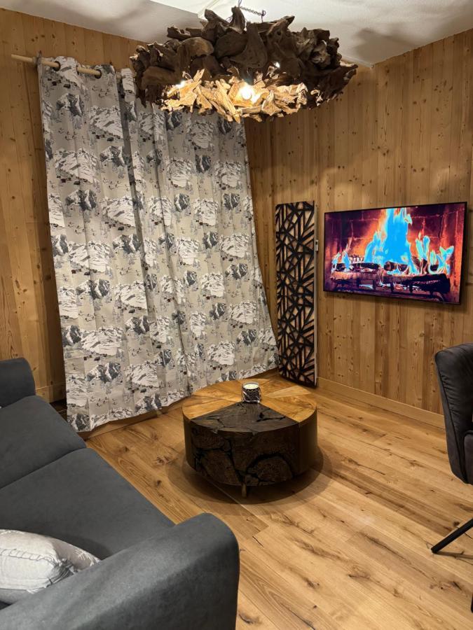Cocon Au Coeur De Chamonix Avec Parking Gratuit Apartment Екстериор снимка