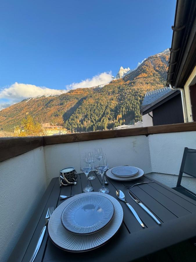 Cocon Au Coeur De Chamonix Avec Parking Gratuit Apartment Екстериор снимка